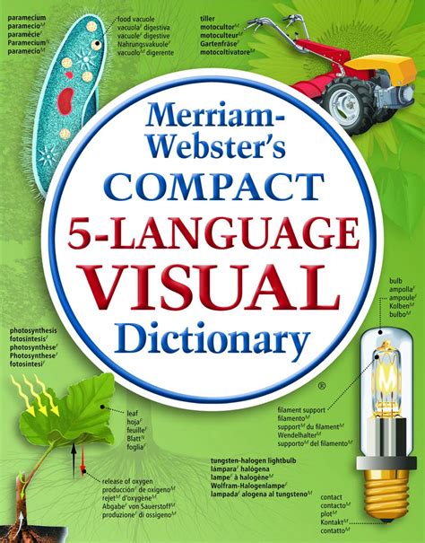 Merriam Webster Compact Five Language Visual Dictionary