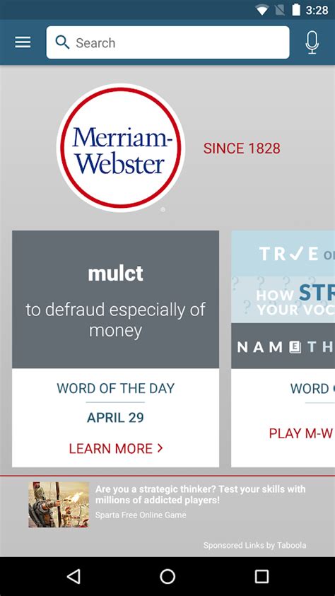 Merriam-Webster Dictionary Is Now Having Ads - Google Groups