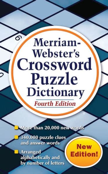 Full Download Merriamwebsters Crossword Puzzle Dictionary By Anonymous