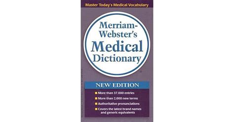 Full Download Merriamwebsters Medical Dictionary By Merriamwebster