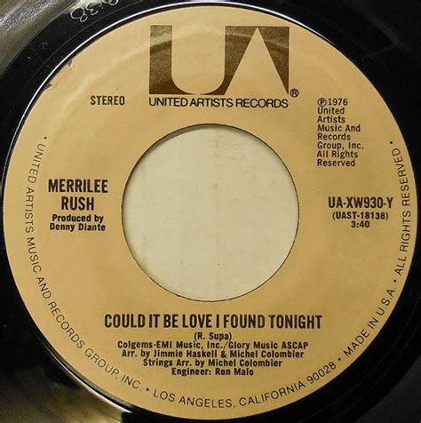 Merrilee Rush - Could It Be Love I Found Tonight - eBay