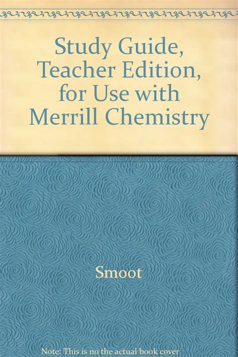 Merrill chemistry study guide teacher edition study guide masters for each numbered section answer pages. - 2005 bmw x5 44i owners manual.