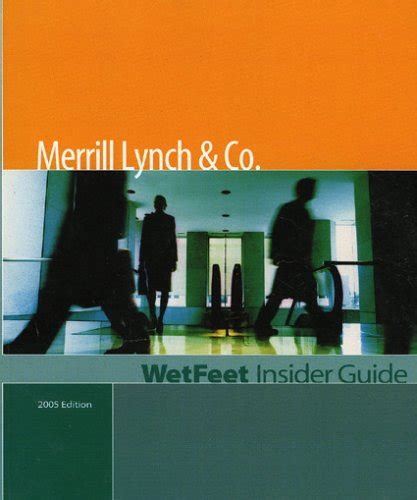 Merrill lynch co 2005 edition wetfeet insider guide wetfeet insider guides. - Fundamentals of modern manufacturing groover solutions manual.