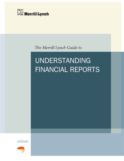 Merrill lynch guide to understand financial reports. - Coreldraw x7 der offizielle guide 11. ausgabe.