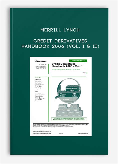 Merrill lynch handbook on credit derivatives download free. - Folklore de picardie (somme, oise, aisne) [par] jacques de wailly et maurice crampon..