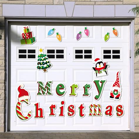 Merry Christmas Garage Door Decals - Amazon.com.au