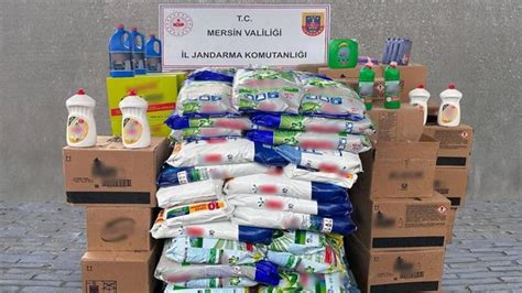 Mersin'de 13 milyon liralık 'sahte deterjan' operasyonu: 3 gözaltı - Son Dakika Haberleri