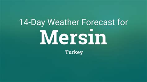 Mersin, Türkiye Weather Conditions Weather Underground