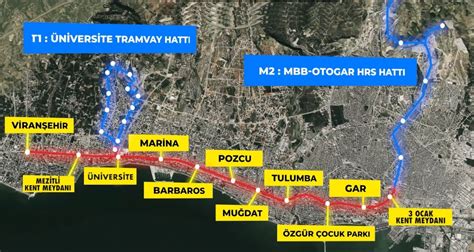 Mersin metro yol tarifi
