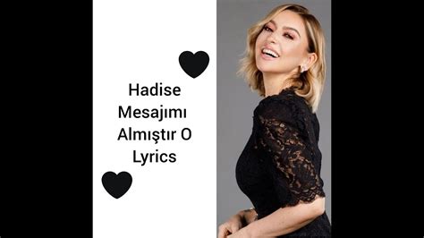 Mesajımı Almıştır O Lyrics. 