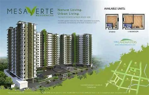 Mesaverte residences, Corrales and Osmena Ext, Cagayan de Oro …