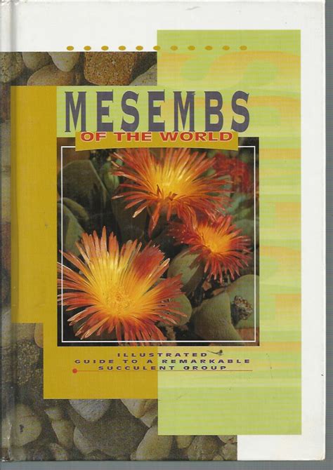 Mesembs of the world illustrated guide to a remarkable succulent group. - Lautäusserungen, verwandtschaftliche beziehungen und verbreitungsgeschichte asiatischer laubsänger (phylloscopus).