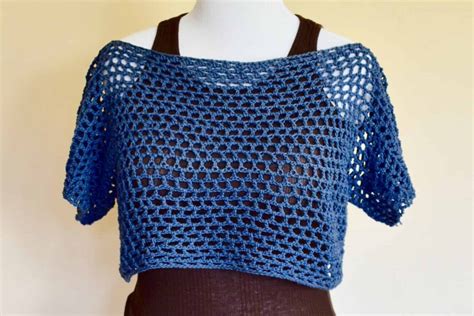Mesh Crochet CropTop Pattern FREE Crochet Pattern
