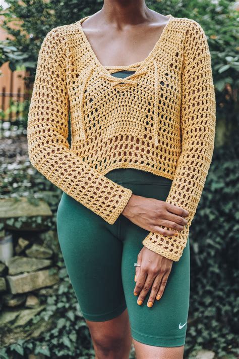 Mesh Crochet Top Pattern