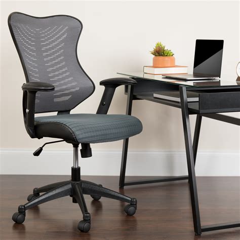 Mesh back office chair. Compare Product. Select Options. $199.99. Lillian August Peyton Plush Velvet High Back Office Chair. (66) Compare Product. Select Options. $229.99. La-Z-Boy Executive Mesh Office Chair with Headrest. 