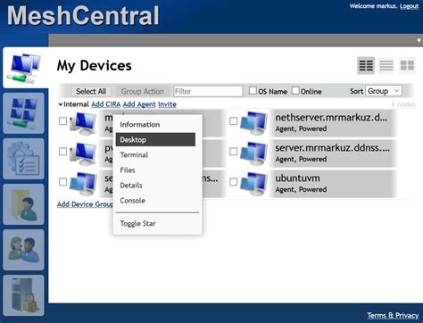 MeshCentral #2 - a self hosted, open source Remote Management …