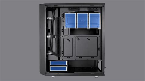 Meshify c remove drive cage.  To install additional storage drives, remov...