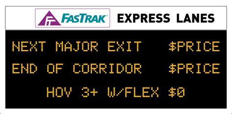 Message Signs - Metro ExpressLanes