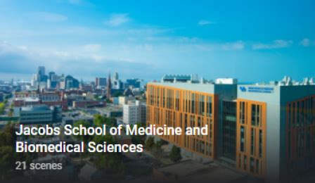 Message from the Program Director Jacobs School of Medicine and Biomedical Sciences