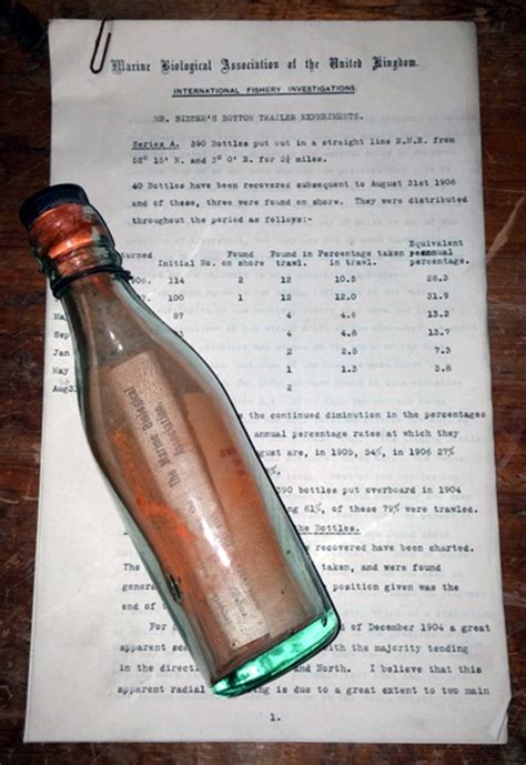 Message in a bottle tossed in the ocean off Mass. found in France 25 years later