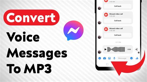 Messenger voice message to mp3.  Convert WhatsApp voice notes and more to edita...