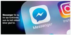 Messenger-funktioner