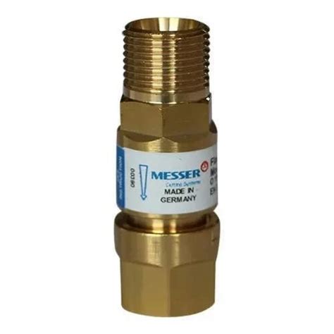 Messer flashback arrestor.  #mess Buy Messer MS0463833 Connection: G 1/2”...