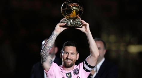 Messi’s Ballon d’Or will be celebrated by Inter Miami in exhibition vs. NYCFC on Nov. 10