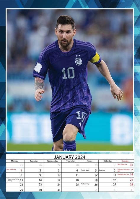 Messi Calendar