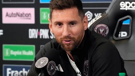 Messi speaks publicly for 1st time since joining Inter Miami and says he’s happy with his choice