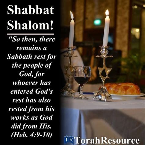 Messianic Shabbat Blessings Teshuva Ministries