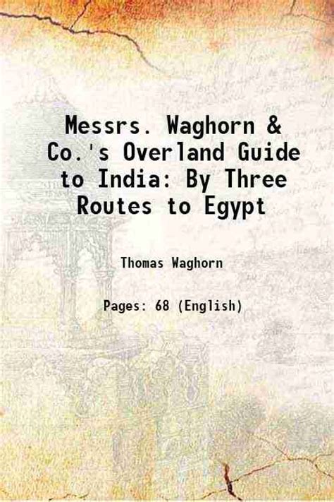 Messrs waghorn co s overland guide to india by three. - Bmw r80 r90 r100 manuale di servizio di riparazione moto 1978 1996.