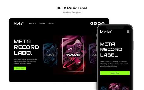 Meta Technology HTML5 Responsive Website Template