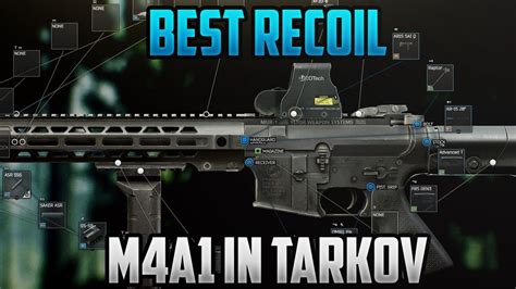 In today's video, we build the lowest recoil M4 in Escape from Tarkov right now, as of patch 12.11, resulting in 28 vertical recoil and 42 ergonomics. This b....