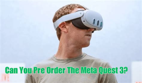Meta quest 3 pre order. Oct 6, 2023 ... Preordering the Meta Quest 3 through Best Buy will get you six months of Meta Quest Plus for free. This subscription service gets you two ... 
