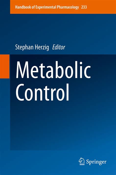 Metabolic control handbook of experimental pharmacology. - Microsoft access 2003 training manual download.