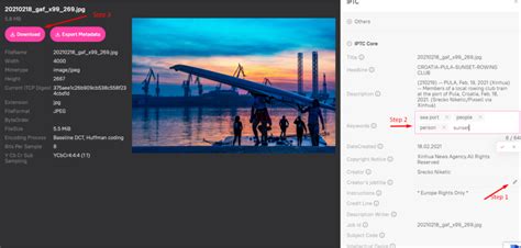 Metadata image viewer. Upload a photo to discover its location, date, and details. 