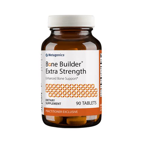 Metagenics Bone Builder Extra Strength - 90 Tablets - eVitamins.com