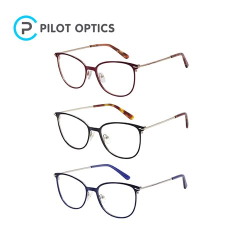 Metal Cat-Eye Optical Frames Factory - Pilot Optics