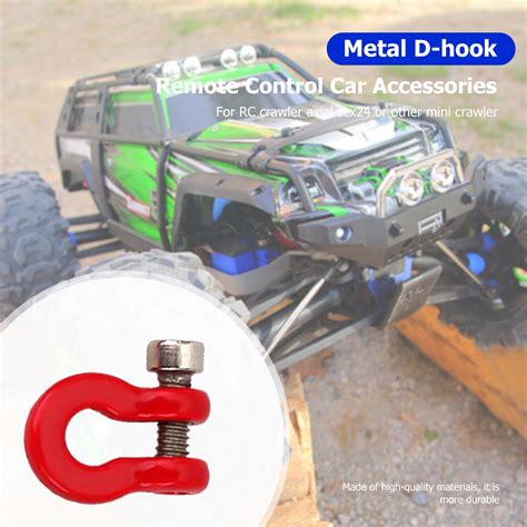 Metal Front Bumper With Tow Hook For 1/6 Rc Crawler Car Axial …