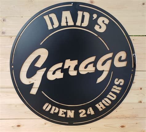 Metal Garage Sign - Etsy