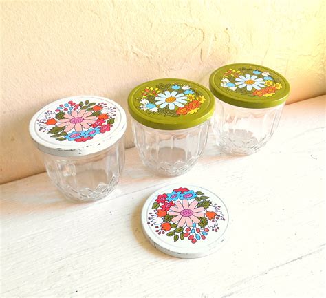 Metal Lid Jelly Jars - Etsy