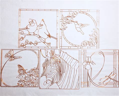 Metal Templates For Resin Art