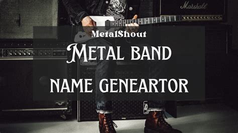 Metal band name generator.  Generator Introduction What is the Band Member Name Gen...