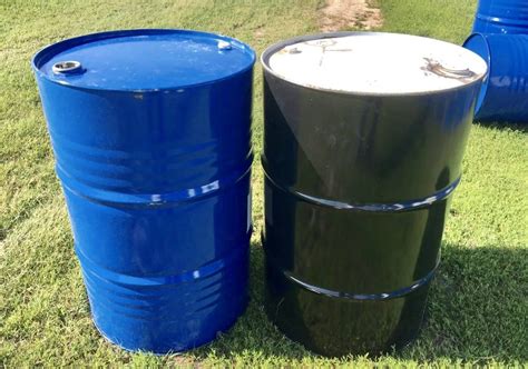 Greenwood, SC. $25. 55 Gallon Burn Barrel. Blythe, GA. $25. 55 gallons drums with removable tops. Thomson, GA. $8. 55 gallon drums plastic and metal Warthen Georgia.