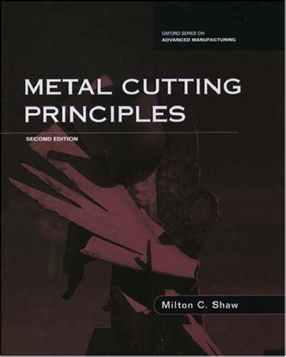Metal cutting principles oxford series on advanced manufacturing. - Manual do dvd recorder panasonic dmr es10.