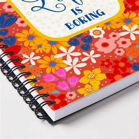 Metal notes - normal is boring: Notebook