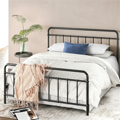 Atena Heavy-duty Anti-Wobble 14-inch Steel Tube Iron Bed with Wavy Art Headboard under the Bed for Storage. by Rosalind Wheeler. From $127.99 $143.99. ( 148) 2-Day Delivery. FREE Shipping. Get it by Thu. Feb 1. Bed Frame Material.