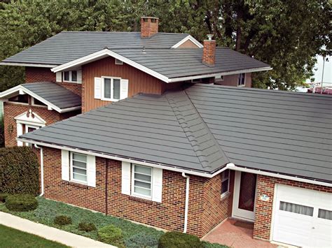 Metal roofing that looks like shingles. Stone-coated roofs are made of metal shingles coated in paint and stone granules. They have the classic look of traditional shingles, but like metal roofs, they ... 