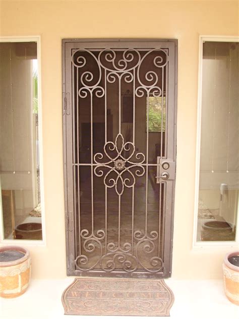 Metal screen door. SKU: 3_SD_screen_single_68 ; Product Options · Powder Coat Colors. Faux Finish Options. Glass Panel Options. Iron Handle Options. Locks and Levers. Screen Frame ... 